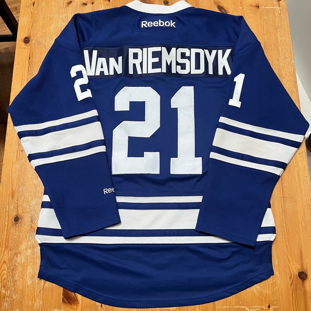 James Van Riemsdyk Toronto Maple Leafs Authentic Reebok Hockey Jersey
